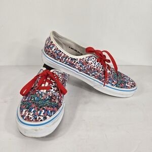 Vans Classic Authentic Where's Waldo x Vans Limited Edition Shoes Men7/Women 8.5